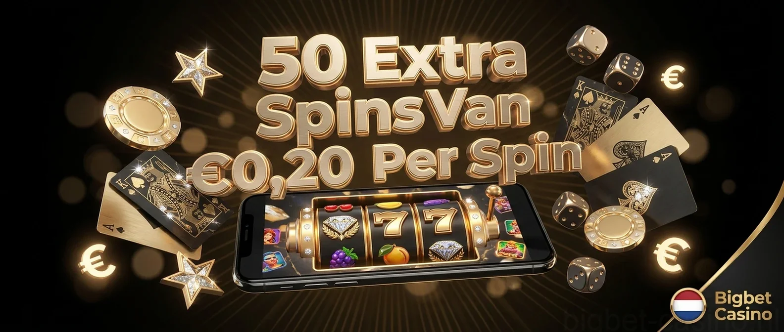 50 Extra SpinsVan €0,20 Per Spin